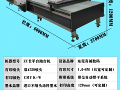 布料广告logo印花机 帆布鞋 呢绒数码印花机图2