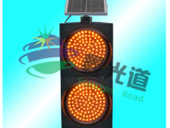 高速公路城市主干道 智能交通提示 LED太阳能黄闪警示灯图2