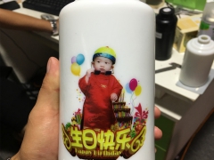 陶瓷酒瓶方形酒盒圆柱体保温杯uv打印机南阳哪个牌子好图2