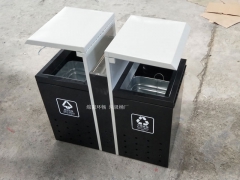 奉节县支架式环卫垃圾桶产品 分类垃圾箱制作图1