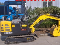 广东江阳现货供应13型挖掘机轻便快捷的小型挖掘机图1