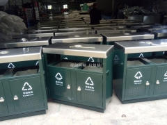 供应大英石海防锈垃圾桶 不锈钢垃圾箱图3