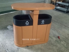 都江堰垃圾桶 旅游胜地垃圾箱款式 户外垃圾桶图1