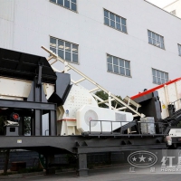 时产150-280吨移动式破石机处理建筑垃圾有高招JYX78