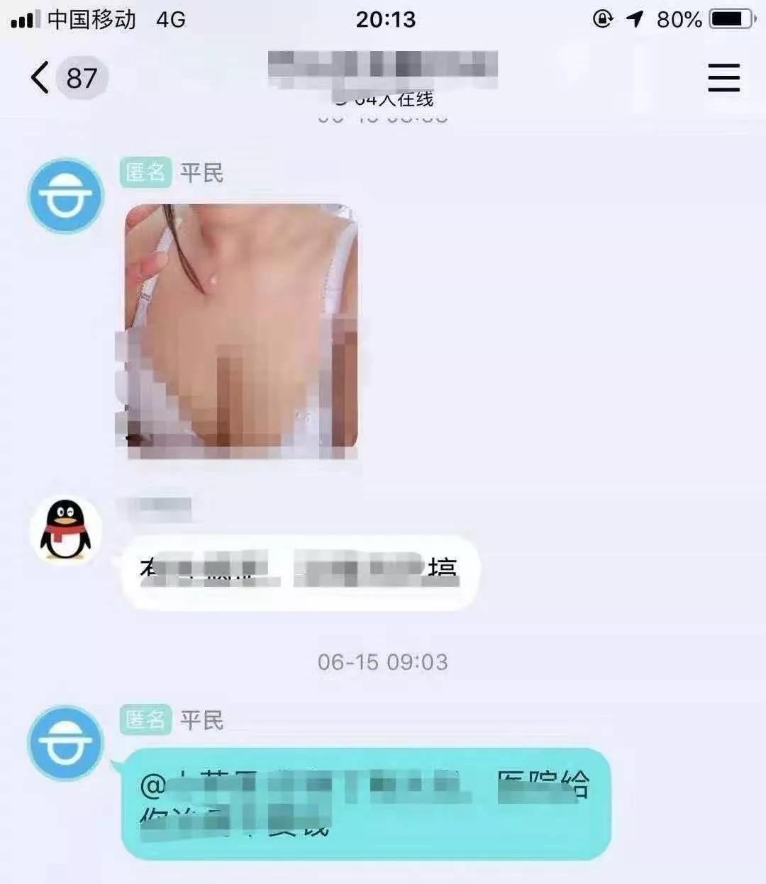 小伙求爱不成侮辱女生 交友群发淫秽图片不堪入目