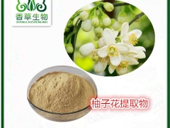 苦柚花提取物55:1 柚子花浓缩浸膏现货  柚花粉批发图1