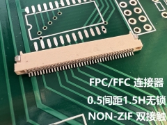 GBL121 0.5间距无锁双接触FPC连接器 相机连接器图4